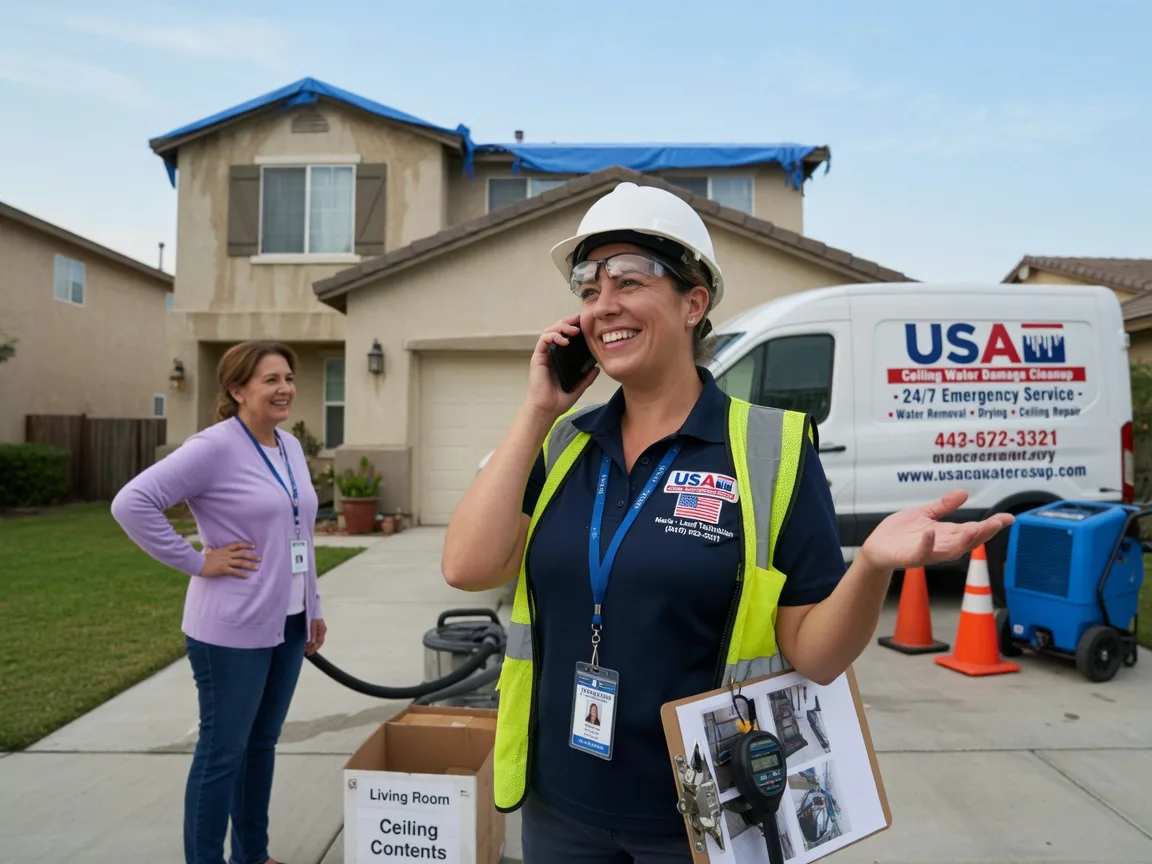 Ceiling Water Damage Restoration Moulton, TX FAQs